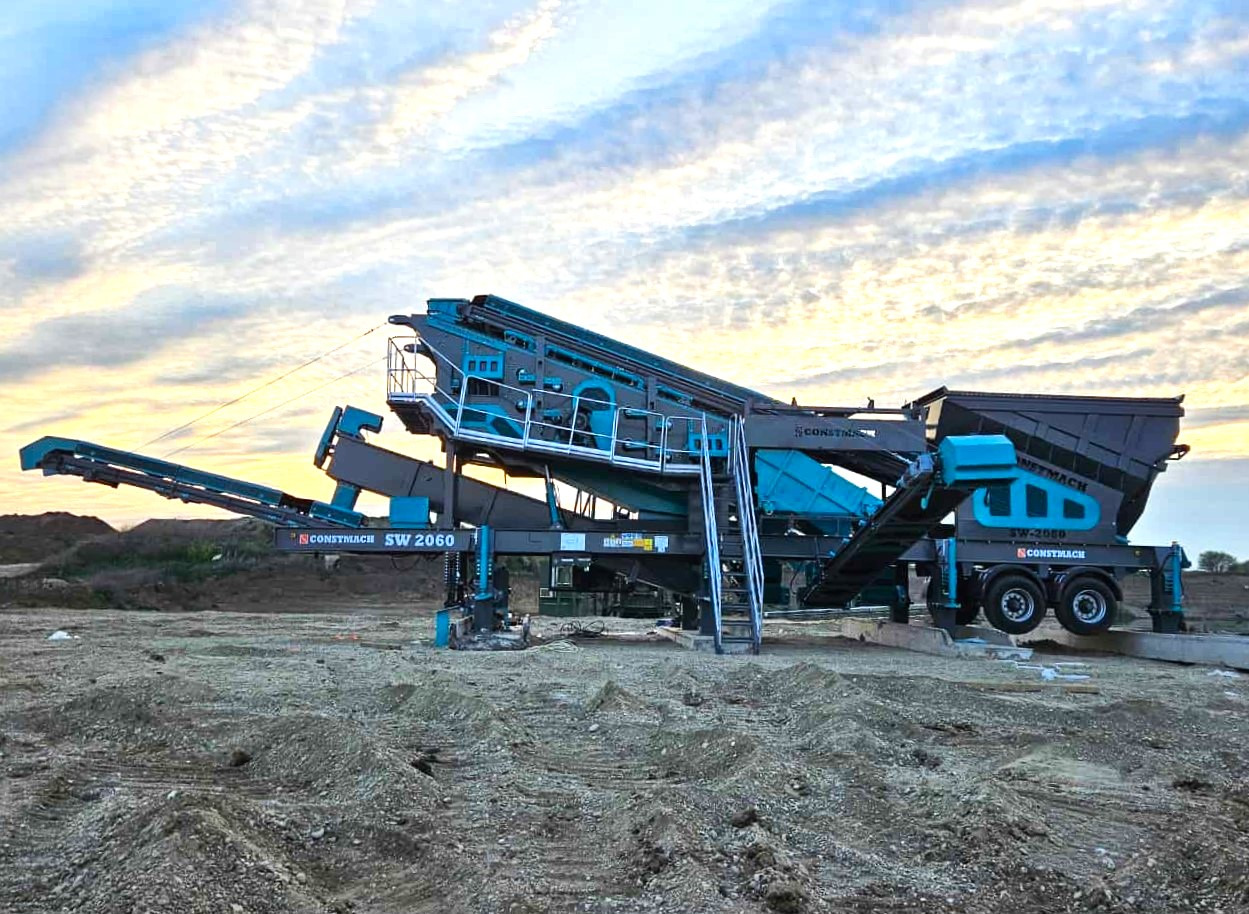 Constmach Mobile Sand- und Kieswasch- und Siebanlage - Screener: gambar 2 Constmach Mobile Sand- und Kieswasch- und Siebanlage - Screener: gambar 2