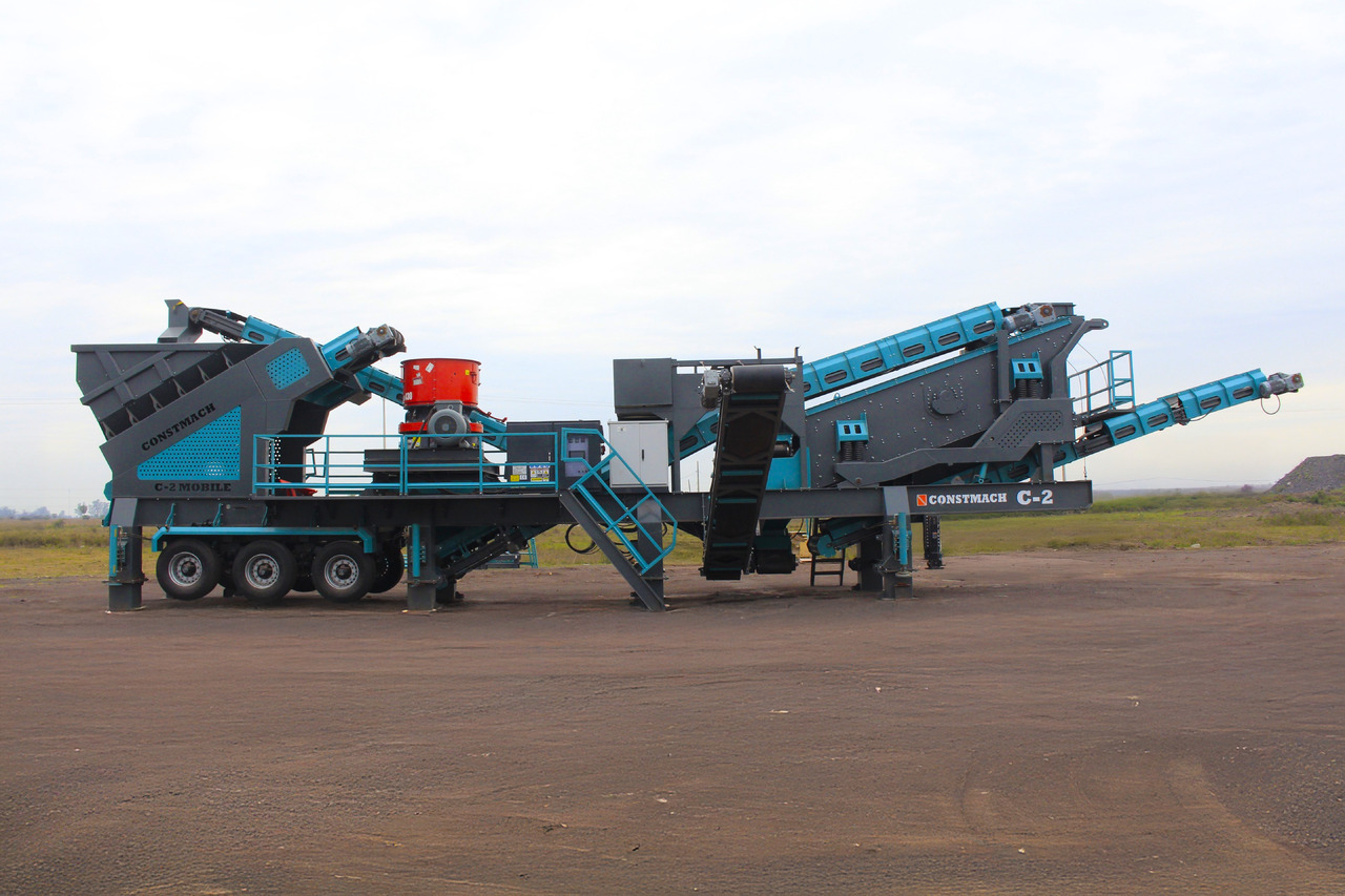 Constmach Mobiler Backenbrecher (mobiler Brecher) mit einer Kapazität von 120-150 Tonnen - Tanaman penghancur mobil: gambar 5 Constmach Mobiler Backenbrecher (mobiler Brecher) mit einer Kapazität von 120-150 Tonnen - Tanaman penghancur mobil: gambar 5
