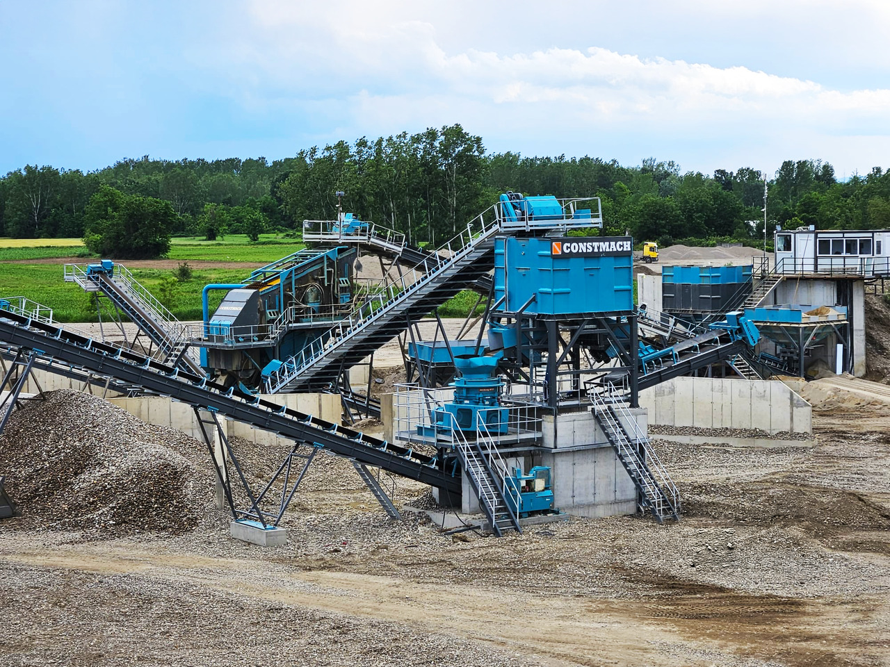 Constmach Stationäre Sand- und Kieswasch- und Siebanlage - Screener: gambar 5 Constmach Stationäre Sand- und Kieswasch- und Siebanlage - Screener: gambar 5