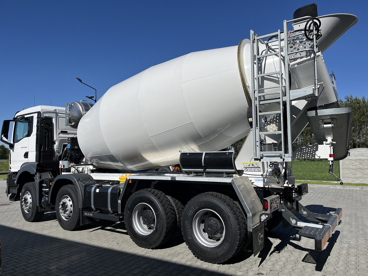 MAN TGS 35.480, 8x4 BB, EURO 6, YEAR 2024, 10m - NEW - Truk pengaduk beton: gambar 5 MAN TGS 35.480, 8x4 BB, EURO 6, YEAR 2024, 10m - NEW - Truk pengaduk beton: gambar 5