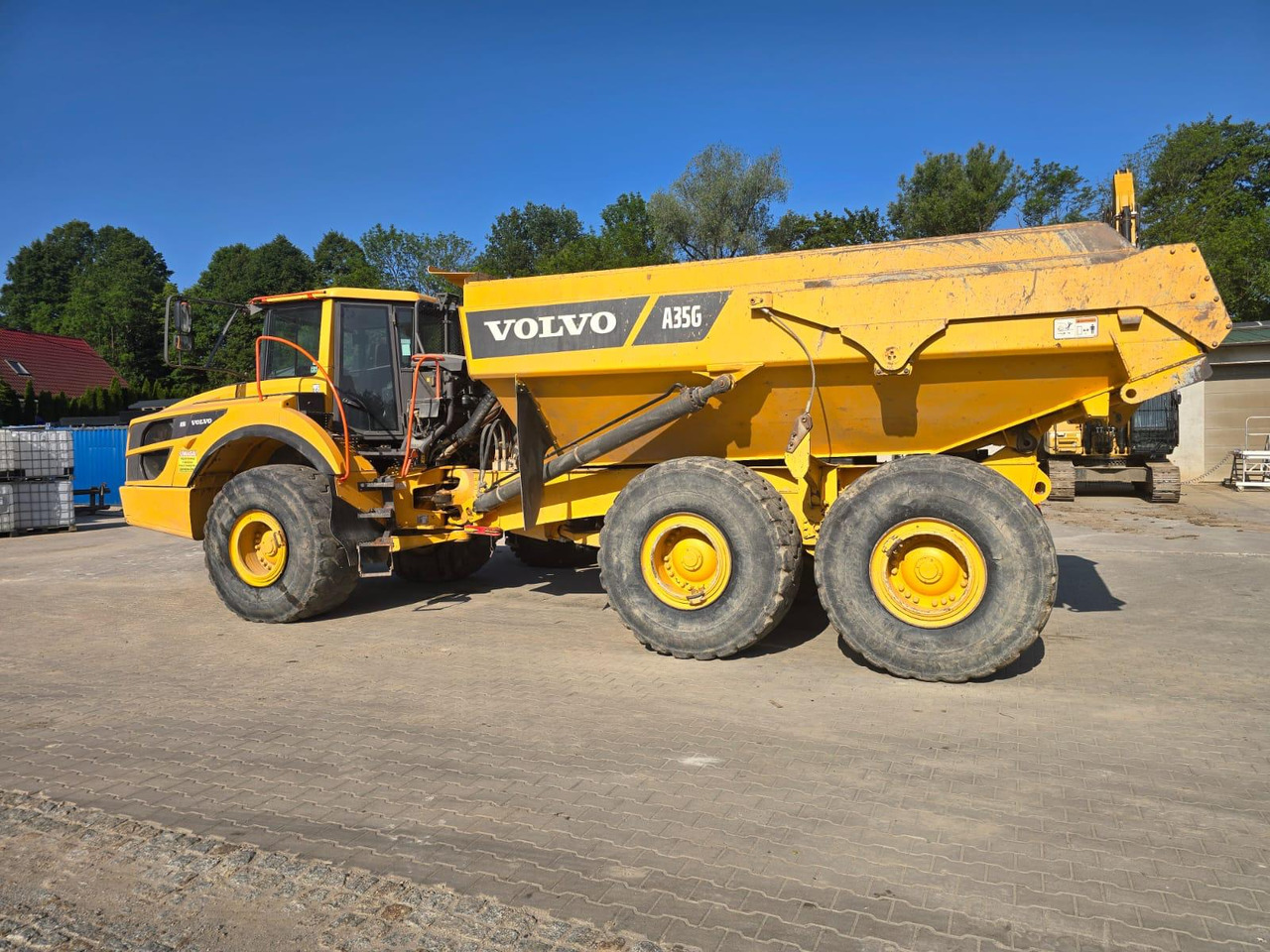 Volvo A35 G - Tempat sampah artikulasi: gambar 1 Volvo A35 G - Tempat sampah artikulasi: gambar 1