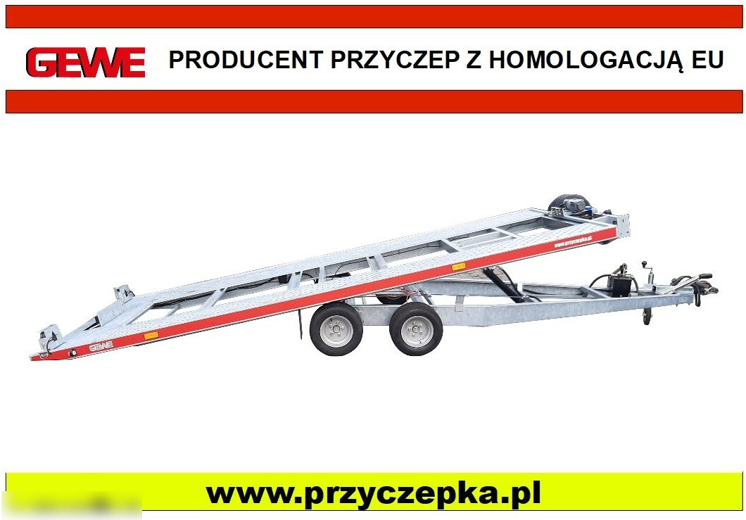 Gewe L3500 U/1, 5x2,1m - hydraulicznie uchylna - Trailer autotransporter: gambar 1 Gewe L3500 U/1, 5x2,1m - hydraulicznie uchylna - Trailer autotransporter: gambar 1