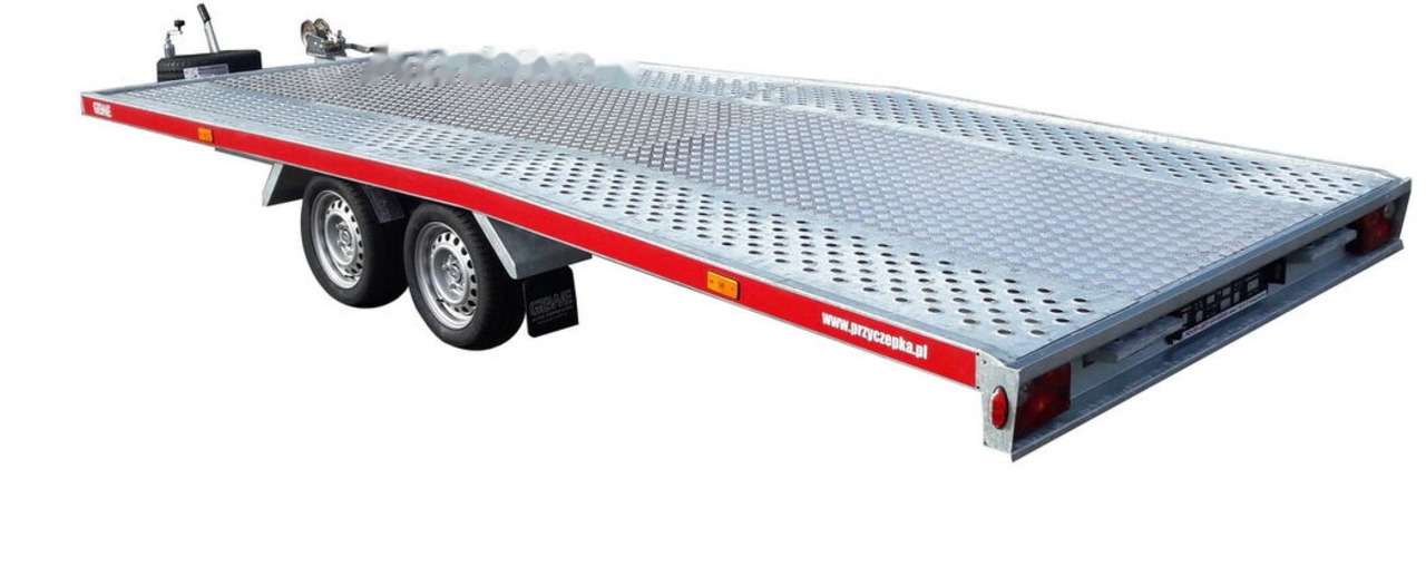 Gewe Laweta L3500 D/1 - 4x2,1 m - super wytrzymała - Trailer autotransporter: gambar 3 Gewe Laweta L3500 D/1 - 4x2,1 m - super wytrzymała - Trailer autotransporter: gambar 3