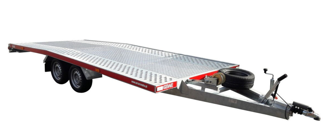 Gewe Laweta L3500 D/1 - 4x2,1 m - super wytrzymała - Trailer autotransporter: gambar 2 Gewe Laweta L3500 D/1 - 4x2,1 m - super wytrzymała - Trailer autotransporter: gambar 2