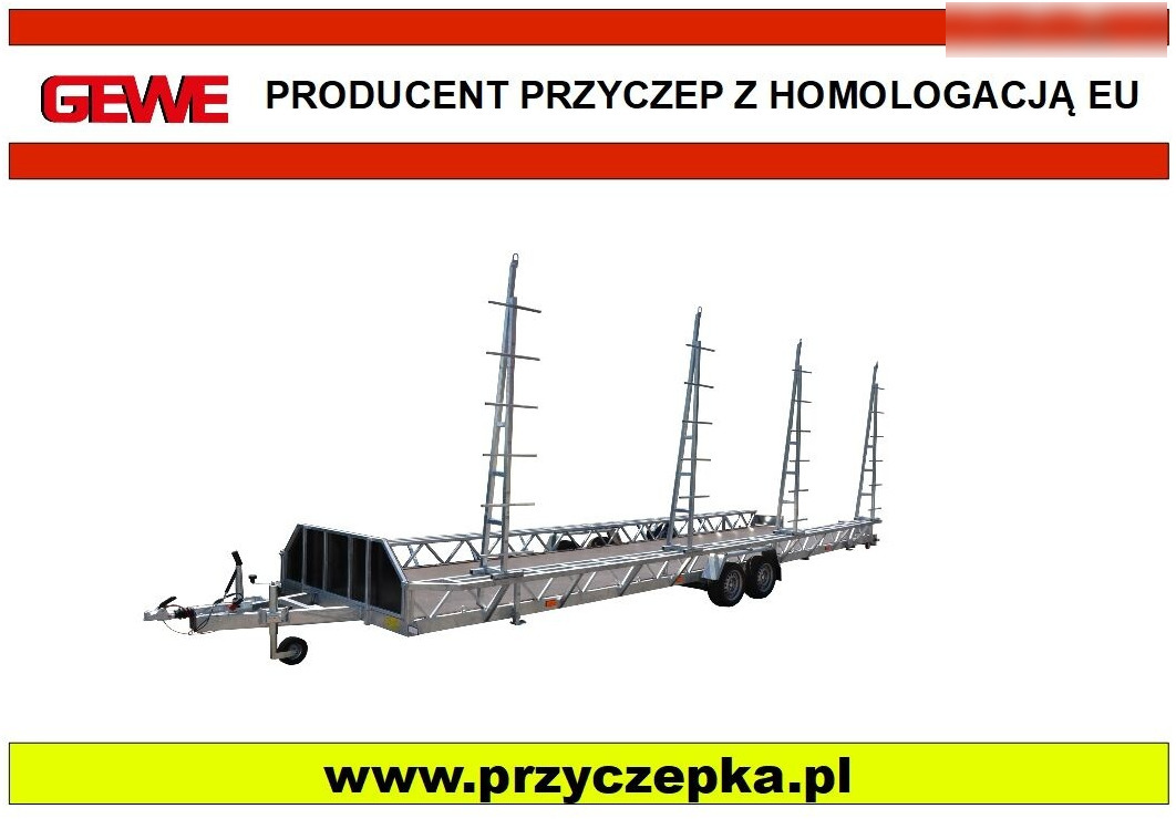 Gewe P3500 G/1 przyczepa do transportu basenów 8,5x1,93 m - Trailer low bed: gambar 1 Gewe P3500 G/1 przyczepa do transportu basenów 8,5x1,93 m - Trailer low bed: gambar 1