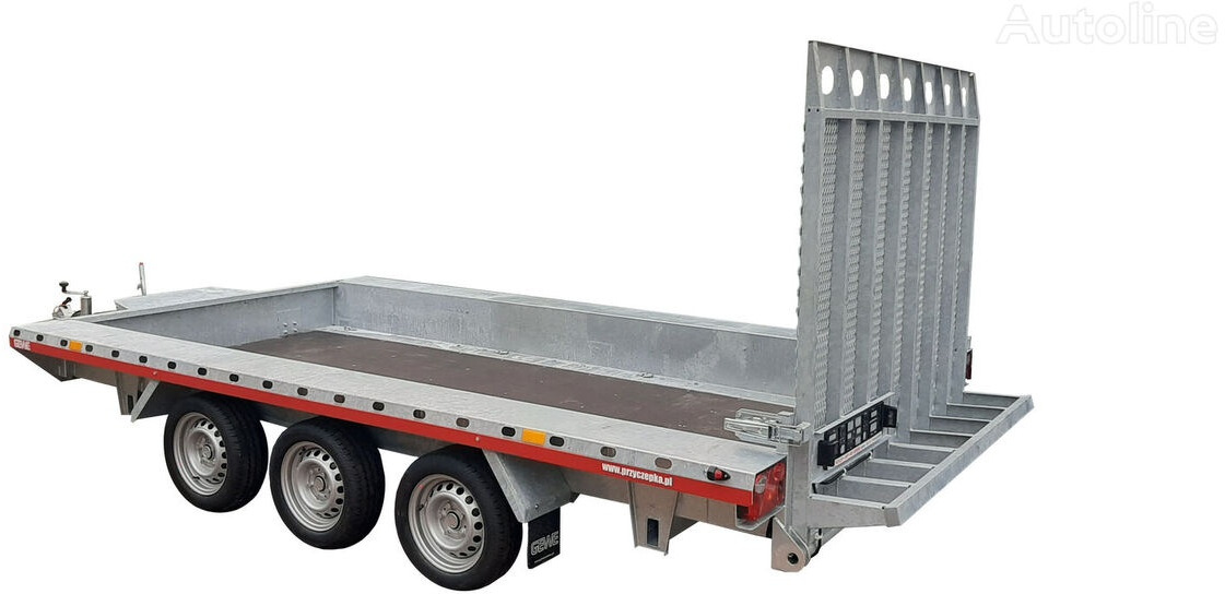 Gewe Przyczepa pod minikoparkę 4x1,8m - 3osiowa, B3500 E/1 - Trailer untuk mesin konstruksi: gambar 5 Gewe Przyczepa pod minikoparkę 4x1,8m - 3osiowa, B3500 E/1 - Trailer untuk mesin konstruksi: gambar 5