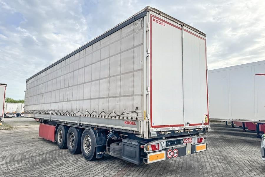 Kögel SN24 Bordwände - Semi-trailer dengan terpal samping: gambar 2 Kögel SN24 Bordwände - Semi-trailer dengan terpal samping: gambar 2