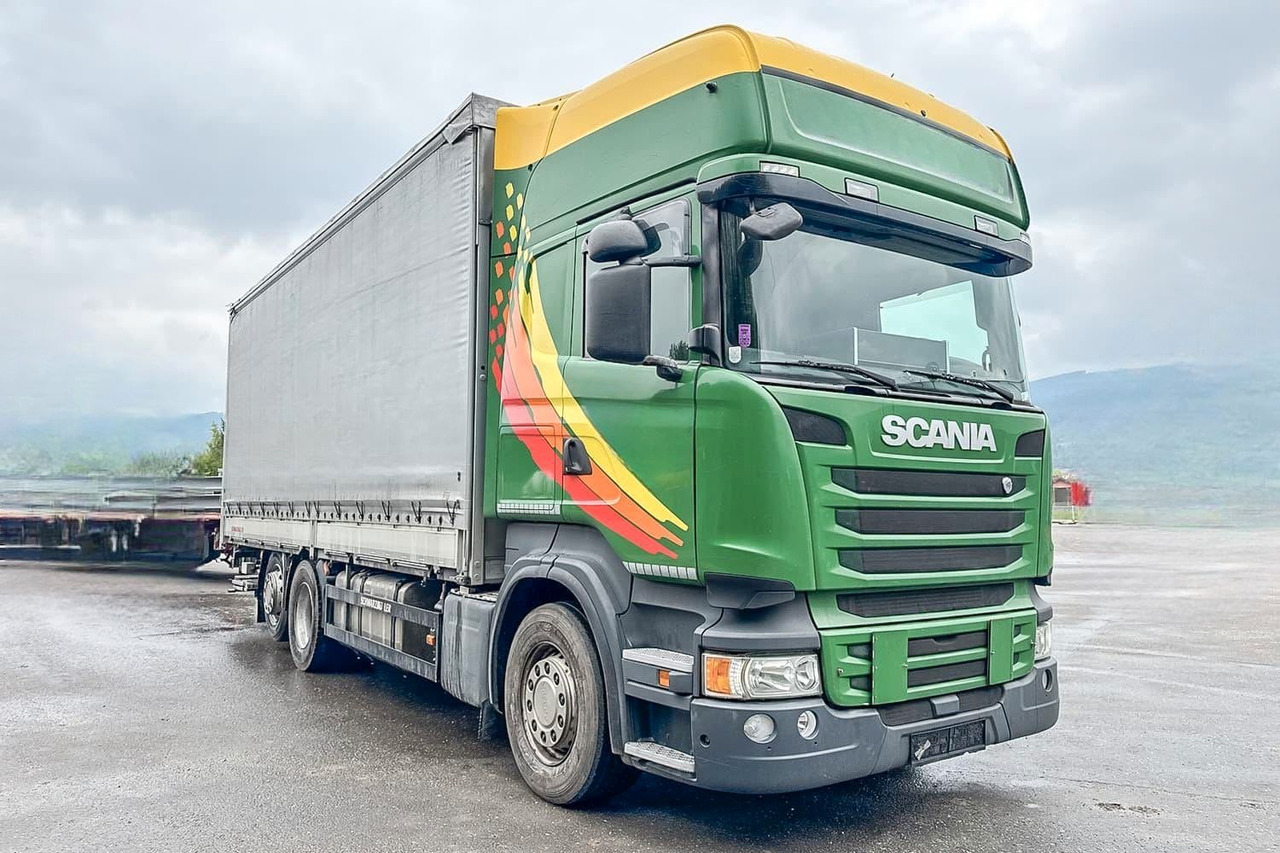 Scania R450 - Truk dengan terpal samping: gambar 1 Scania R450 - Truk dengan terpal samping: gambar 1