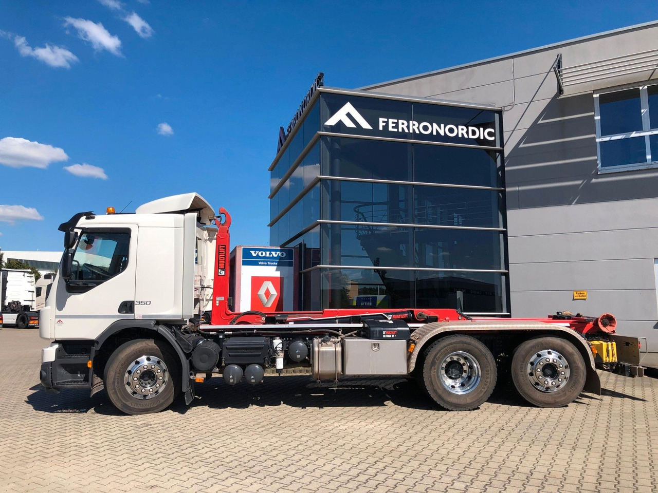 Volvo FE 350 6x2 Lenkachse*Alufelgen*HIAB*AHK*Klima - Hook lift: gambar 3 Volvo FE 350 6x2 Lenkachse*Alufelgen*HIAB*AHK*Klima - Hook lift: gambar 3