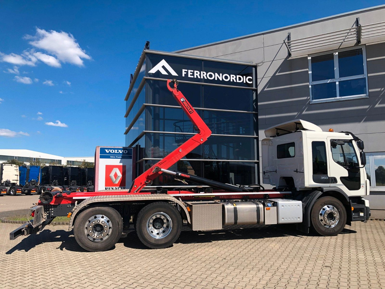 Volvo FE 350 6x2 Lenkachse*Alufelgen*HIAB*AHK*Klima - Hook lift: gambar 4 Volvo FE 350 6x2 Lenkachse*Alufelgen*HIAB*AHK*Klima - Hook lift: gambar 4