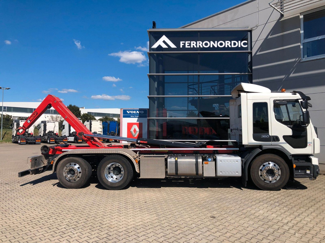 Volvo FE 350 6x2 Lenkachse*Alufelgen*HIAB*AHK*Klima - Hook lift: gambar 5 Volvo FE 350 6x2 Lenkachse*Alufelgen*HIAB*AHK*Klima - Hook lift: gambar 5