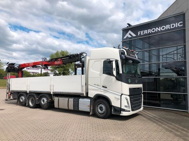 Volvo FH460 8x2 TRIDEM VLA&NLA gelenkt*FASSI F215AS.24 - Truk flatbed, Truk derek: gambar 2 Volvo FH460 8x2 TRIDEM VLA&NLA gelenkt*FASSI F215AS.24 - Truk flatbed, Truk derek: gambar 2