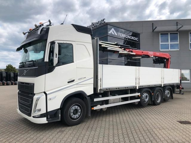 Volvo FH460 8x2 TRIDEM VLA&NLA gelenkt*FASSI F215AS.24 - Truk flatbed, Truk derek: gambar 4 Volvo FH460 8x2 TRIDEM VLA&NLA gelenkt*FASSI F215AS.24 - Truk flatbed, Truk derek: gambar 4