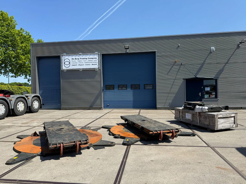 SCHEUERLE 2x 2002 Turntables 240 T  + NEW Steering device - Suku cadang: gambar 1 SCHEUERLE 2x 2002 Turntables 240 T  + NEW Steering device - Suku cadang: gambar 1