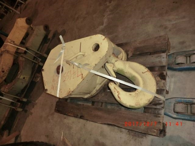 Hakenflasche / Hook block 32t - Lampiran untuk Derek: gambar 3 Hakenflasche / Hook block 32t - Lampiran untuk Derek: gambar 3