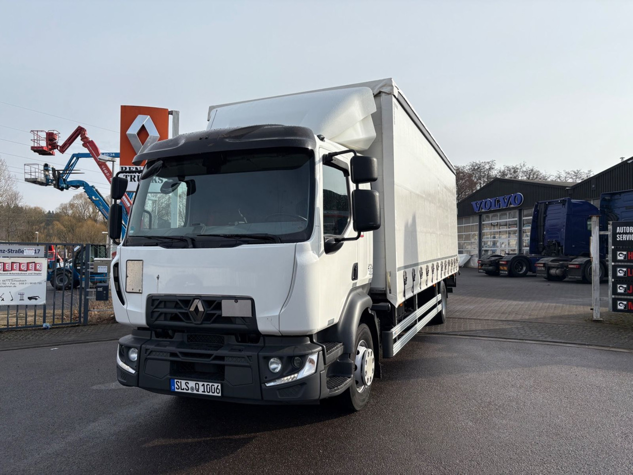 Renault D 16.280 Curtainsider - Truk dengan terpal samping: gambar 1 Renault D 16.280 Curtainsider - Truk dengan terpal samping: gambar 1