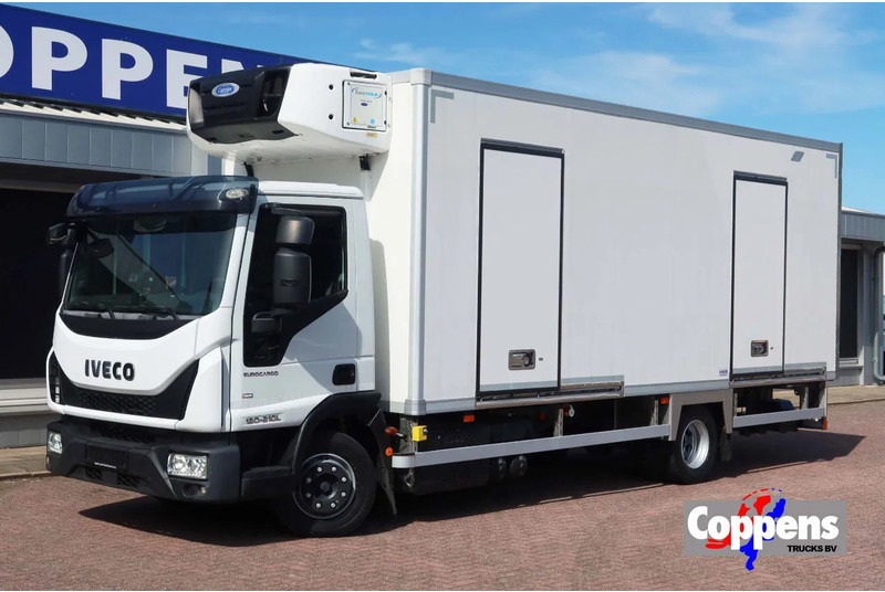 Iveco EuroCargo 120 El 210L Carrier Supra 850 MT Koel/Vries+Klep Bitemp met verplaatsbare wand - Truk berpendingin: gambar 1 Iveco EuroCargo 120 El 210L Carrier Supra 850 MT Koel/Vries+Klep Bitemp met verplaatsbare wand - Truk berpendingin: gambar 1