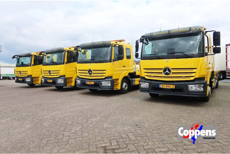 Mercedes-Benz Atego 1221 L Takel wagen 6 Persoons - Truk pengangkut mobil: gambar 1 Mercedes-Benz Atego 1221 L Takel wagen 6 Persoons - Truk pengangkut mobil: gambar 1