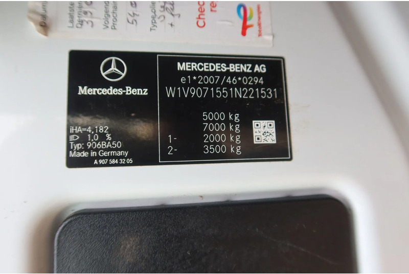 Truk box Mercedes-Benz Sprinter 519 CDI Bak + deuren, Montage /serviceauto + opstap + Imperial en opsteekrol C rijbewijs: gambar 9