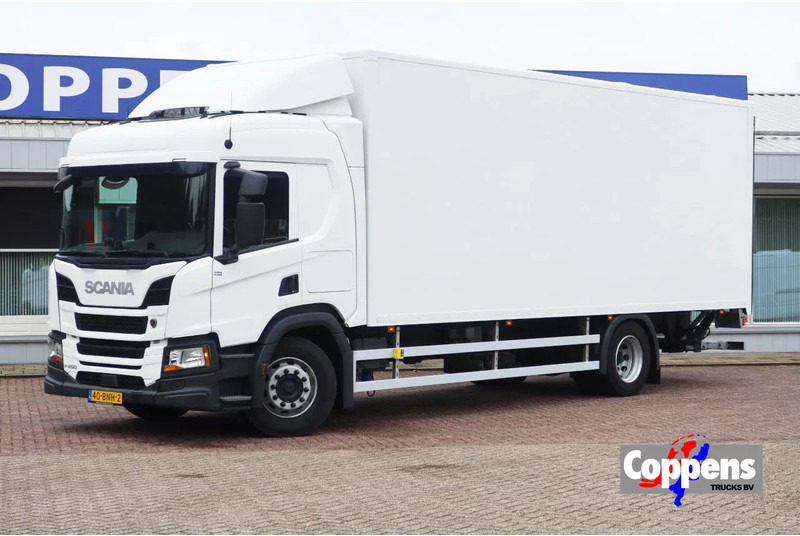Scania P250 Bak+Dhollandia 2.000 kg 4x2 6 Cilinder - Truk box: gambar 1 Scania P250 Bak+Dhollandia 2.000 kg 4x2 6 Cilinder - Truk box: gambar 1