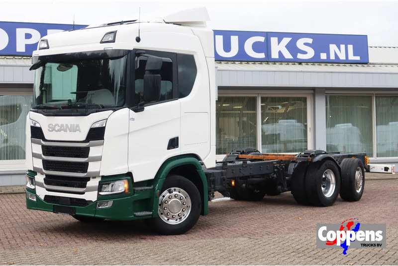 Scania R500 NGS 6x2 Chassis, Stuur lift as - Truk sasis: gambar 1 Scania R500 NGS 6x2 Chassis, Stuur lift as - Truk sasis: gambar 1