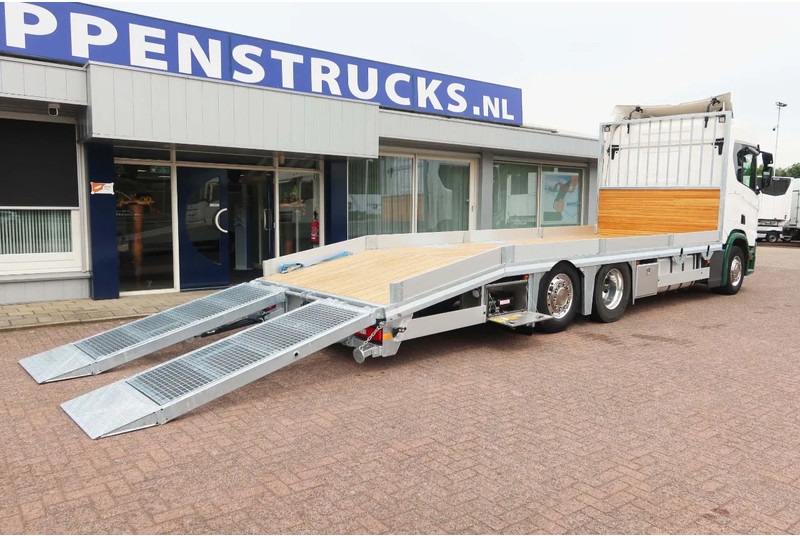 Scania R500 NGS Machinetransport 6x2 Hydralische oprijplaten - Truk pengangkut mobil: gambar 3 Scania R500 NGS Machinetransport 6x2 Hydralische oprijplaten - Truk pengangkut mobil: gambar 3