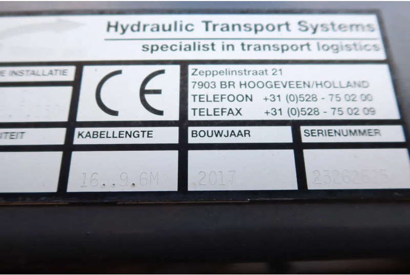 Volvo FE 280 Container / Kabelsysteem H.T.S Kabel, 15 ton, 575 cm 6 Cilinder - Truk pembawa sistem kabel: gambar 5 Volvo FE 280 Container / Kabelsysteem H.T.S Kabel, 15 ton, 575 cm 6 Cilinder - Truk pembawa sistem kabel: gambar 5