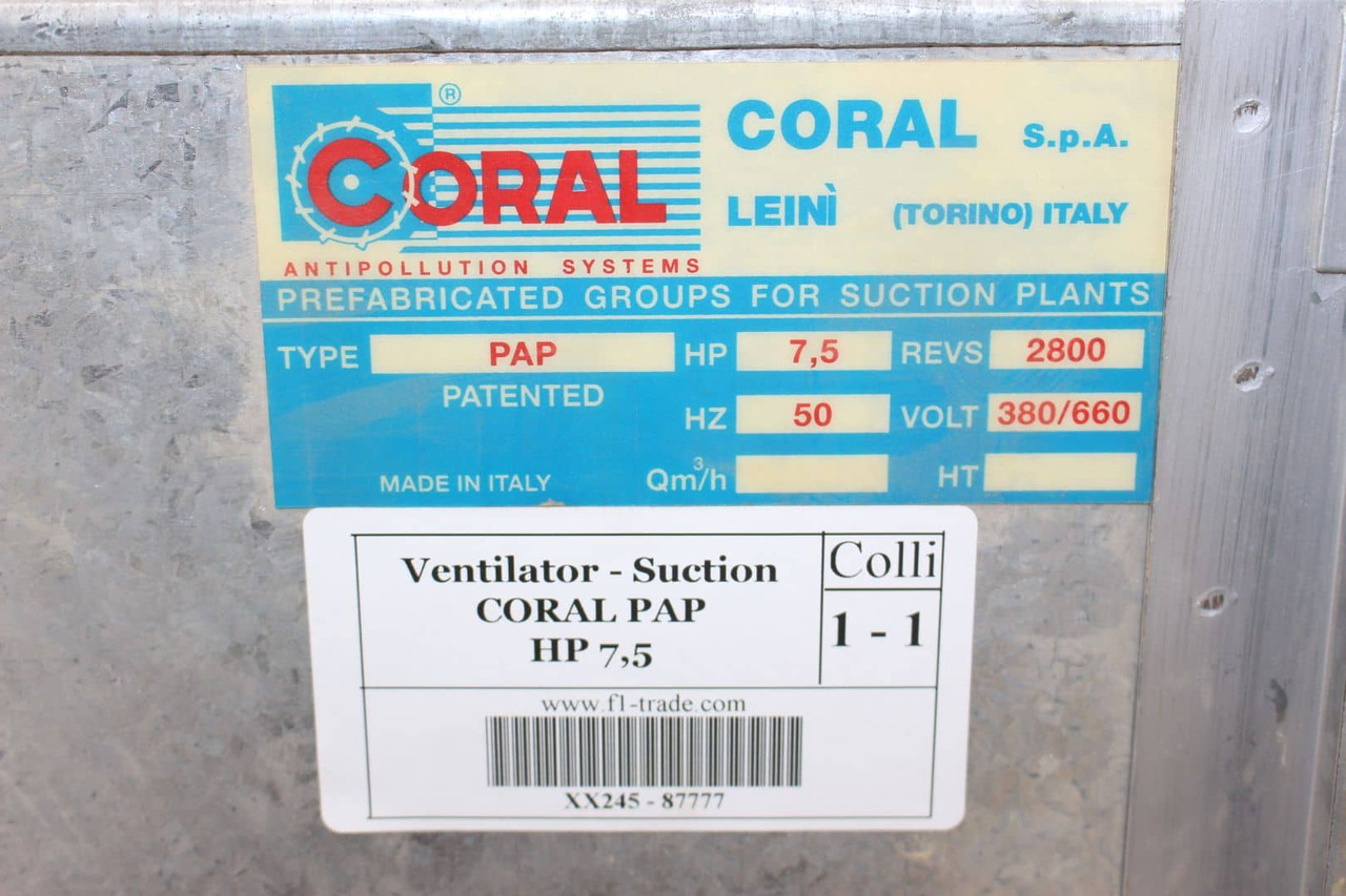Coral PAP HP 7,5 - Peralatan HVAC: gambar 3 Coral PAP HP 7,5 - Peralatan HVAC: gambar 3