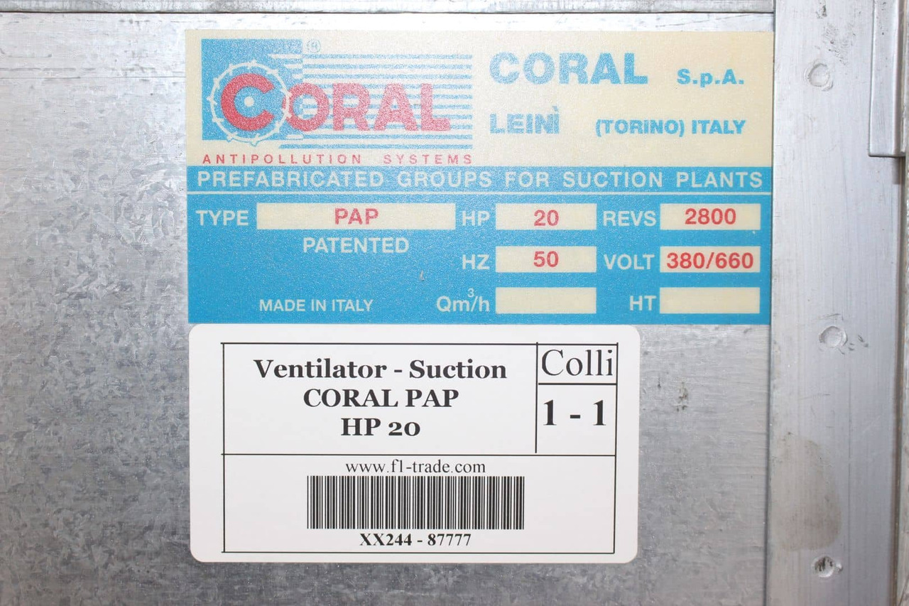 Coral PAP HP20 - Peralatan HVAC: gambar 3 Coral PAP HP20 - Peralatan HVAC: gambar 3