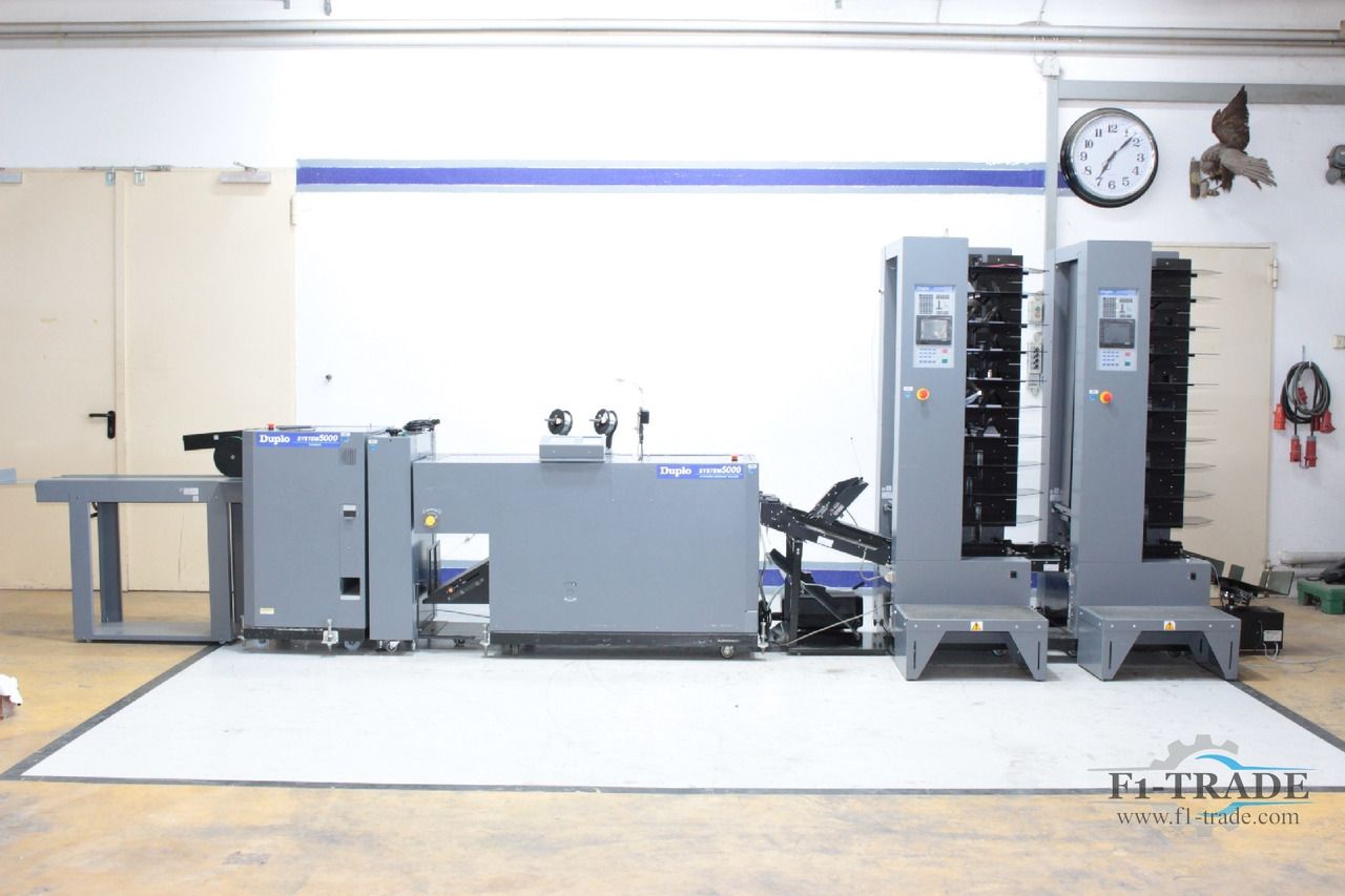 Duplo System 5000 - Mesin percetakan: gambar 1 Duplo System 5000 - Mesin percetakan: gambar 1