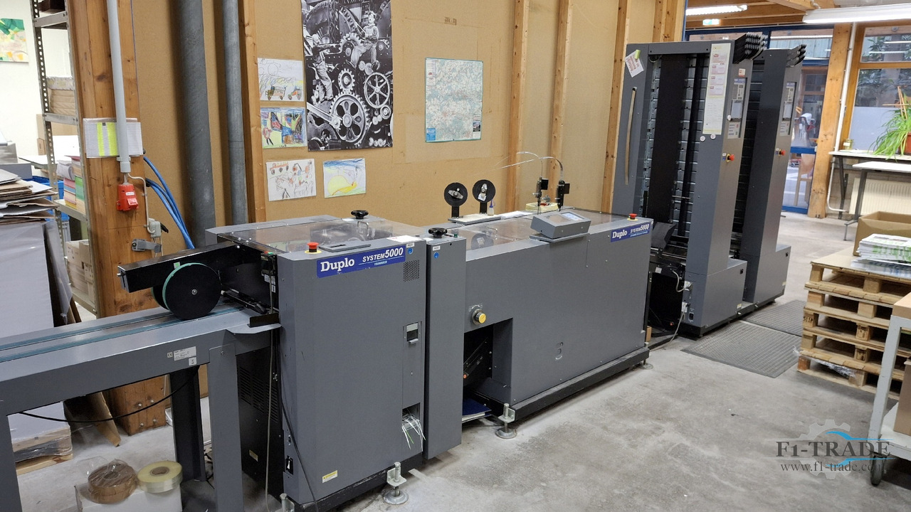 Duplo System 5000 - Mesin percetakan: gambar 1 Duplo System 5000 - Mesin percetakan: gambar 1