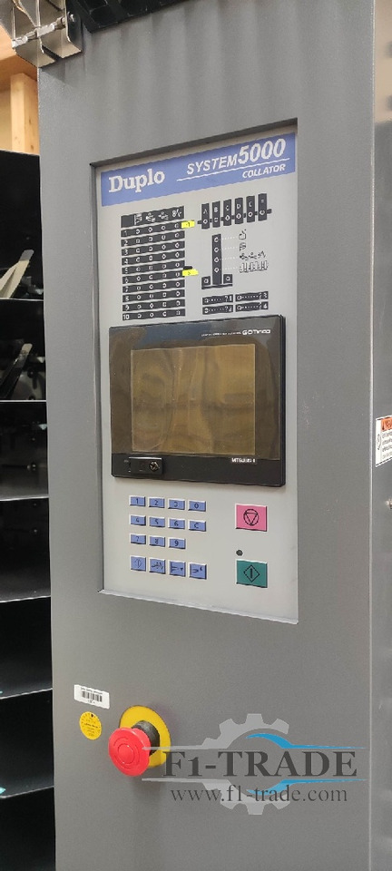 Duplo System 5000 - Mesin percetakan: gambar 4 Duplo System 5000 - Mesin percetakan: gambar 4