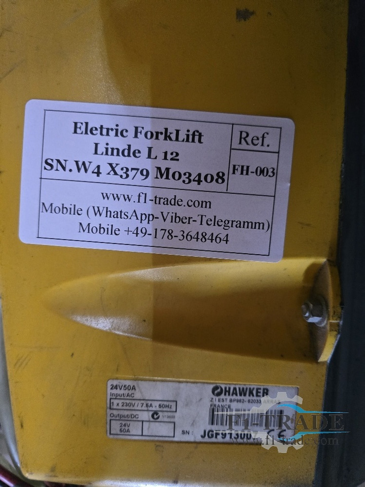 Linde L 12 - Penumpuk: gambar 5 Linde L 12 - Penumpuk: gambar 5
