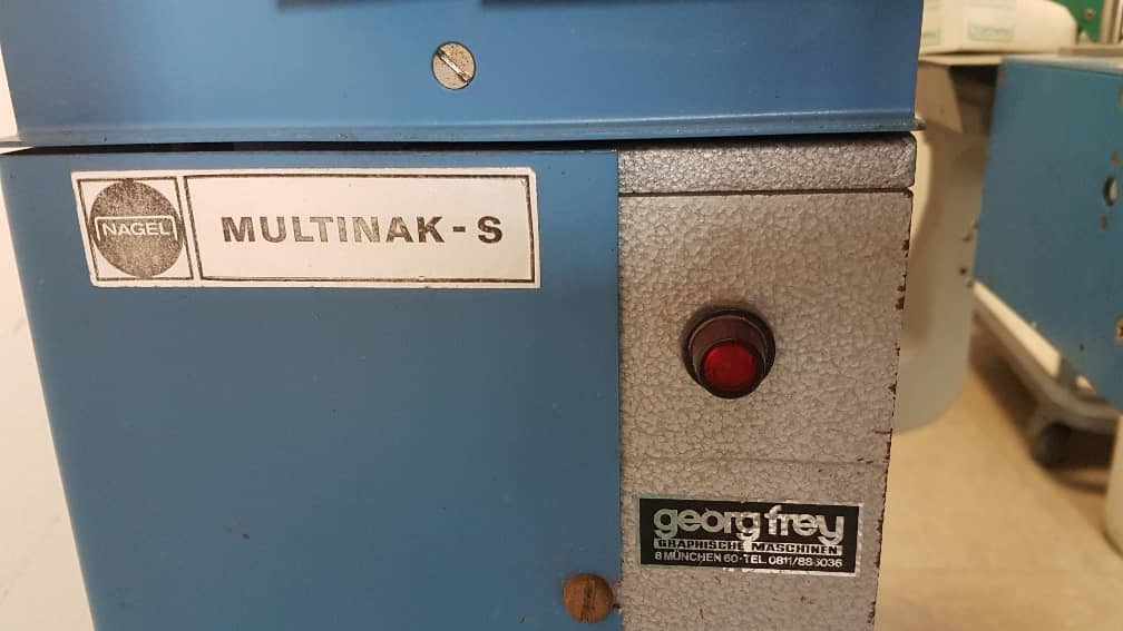 Nagel Multinak S - Mesin percetakan: gambar 5 Nagel Multinak S - Mesin percetakan: gambar 5