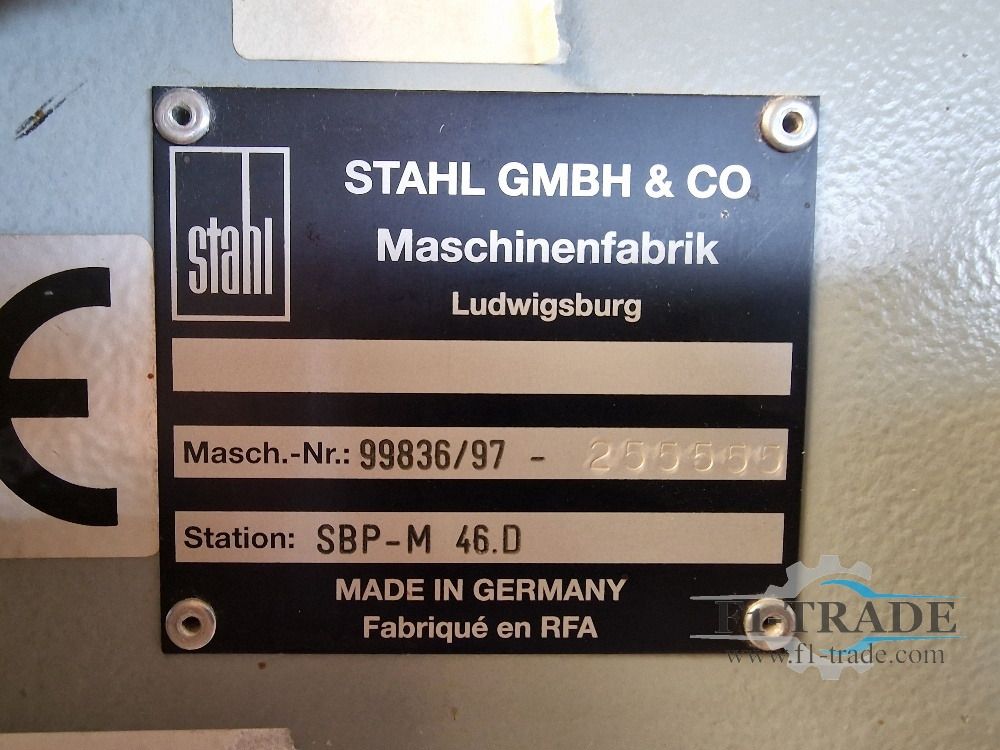 Stahl SBP-M 46.D - Mesin lipat: gambar 1 Stahl SBP-M 46.D - Mesin lipat: gambar 1
