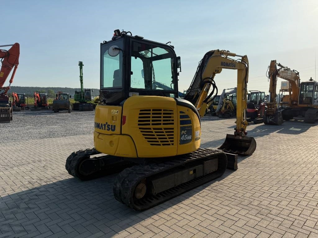 Komatsu PC 45 MR-5 - Ekskavator mini: gambar 5 Komatsu PC 45 MR-5 - Ekskavator mini: gambar 5