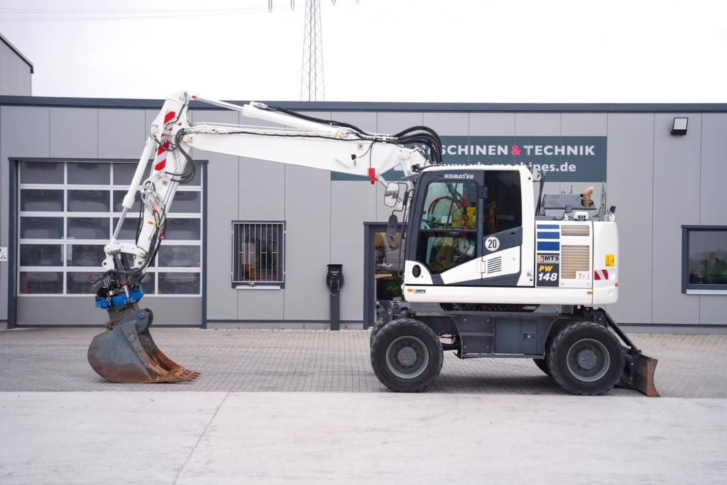 Komatsu PW 148-11 - Ekskavator roda: gambar 1 Komatsu PW 148-11 - Ekskavator roda: gambar 1