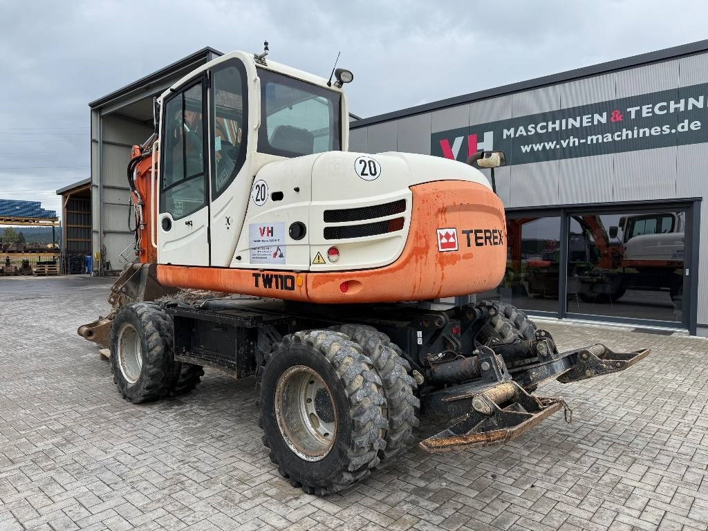 Terex TW 110 - Ekskavator roda: gambar 3 Terex TW 110 - Ekskavator roda: gambar 3