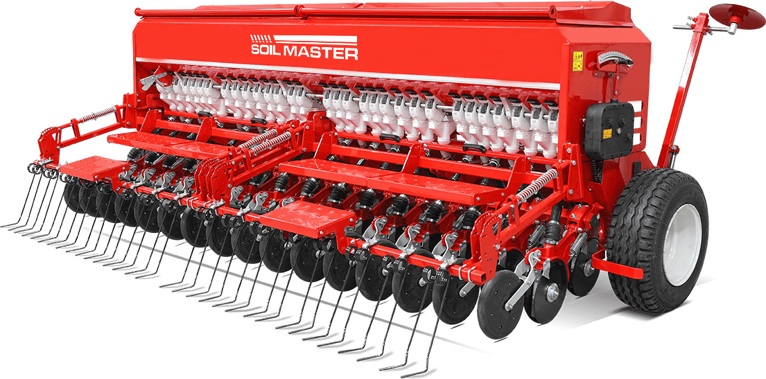 SOIL MASTER MOUNTED SEED DRILL DOUBLE DISC - Bor benih: gambar 1 SOIL MASTER MOUNTED SEED DRILL DOUBLE DISC - Bor benih: gambar 1