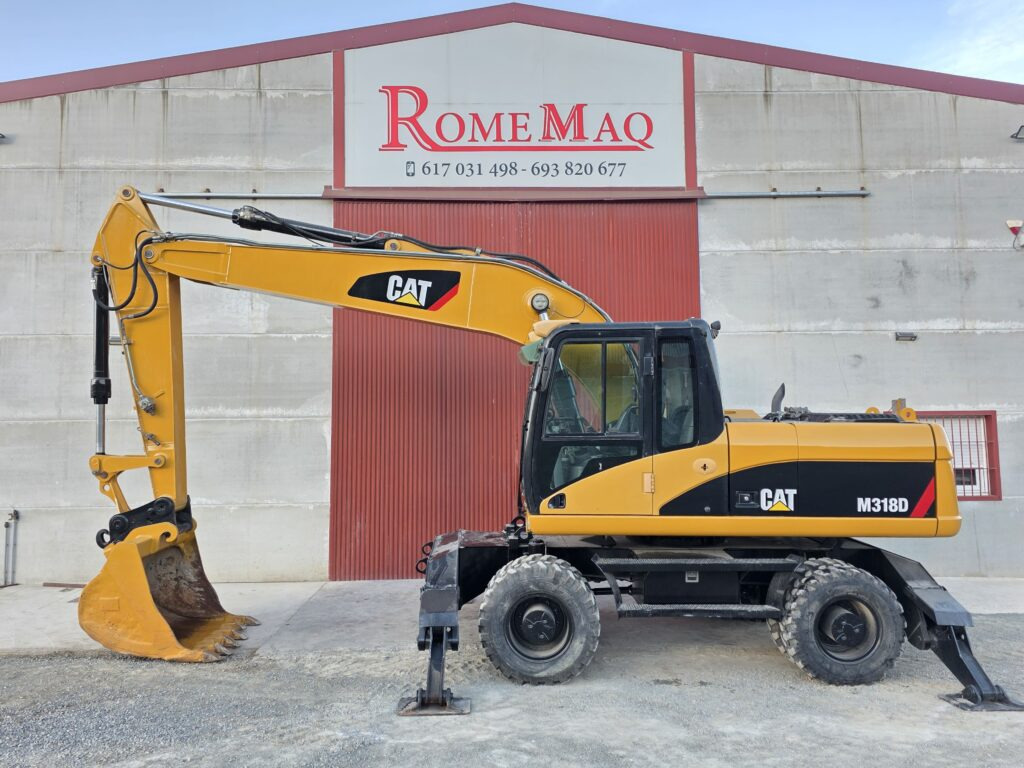 CAT M318D - Ekskavator roda: gambar 1 CAT M318D - Ekskavator roda: gambar 1