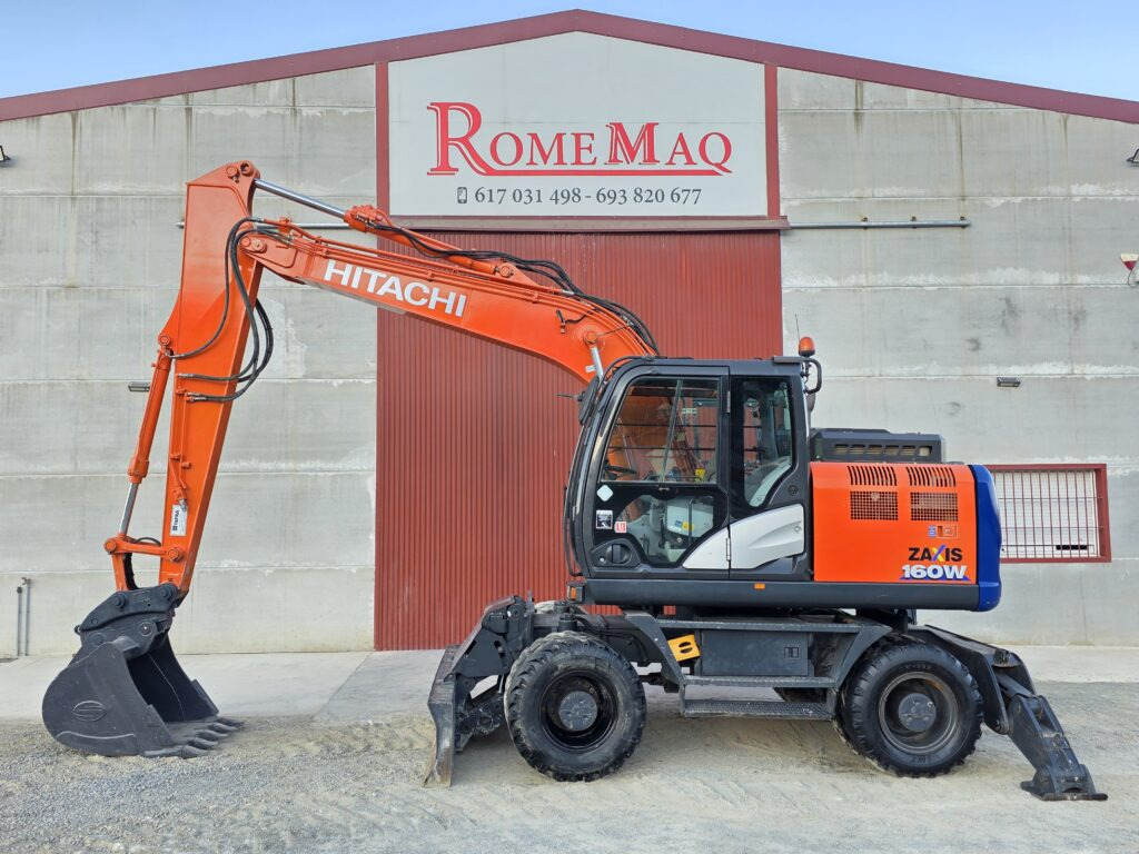 HITACHI ZX140W-6 - Ekskavator roda: gambar 1 HITACHI ZX140W-6 - Ekskavator roda: gambar 1