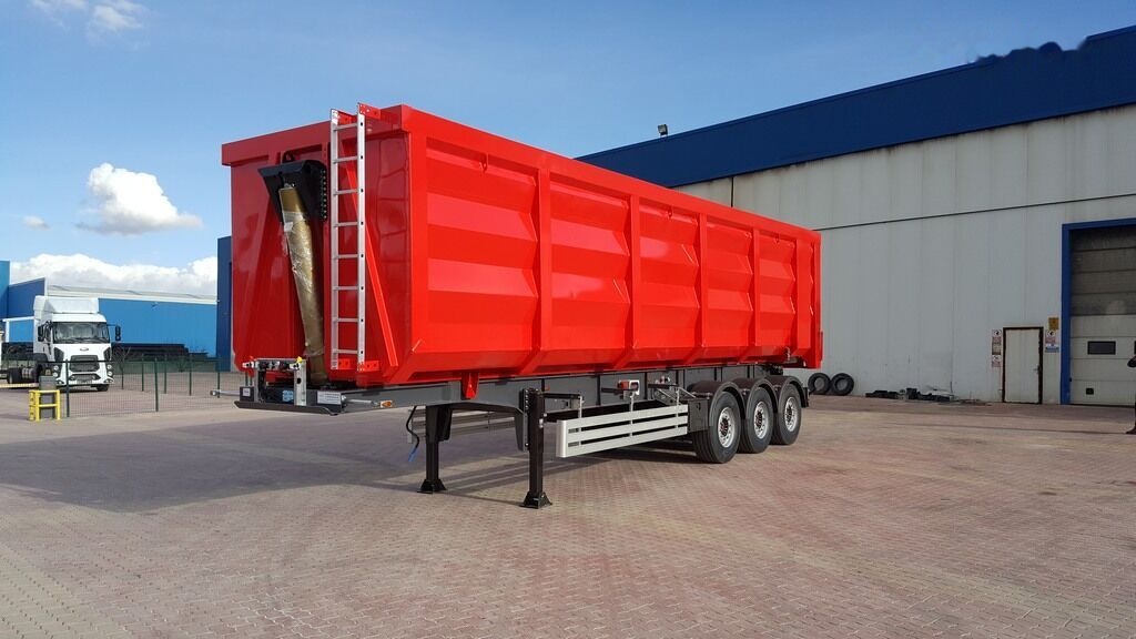 Reis Treyler 54m3 Tipper Semi Trailer - Semi-trailer jungkit: gambar 1 Reis Treyler 54m3 Tipper Semi Trailer - Semi-trailer jungkit: gambar 1