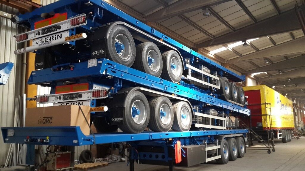 Reis Treyler Flat-Bed Semi Trailer - Semi-trailer flatbed: gambar 2 Reis Treyler Flat-Bed Semi Trailer - Semi-trailer flatbed: gambar 2