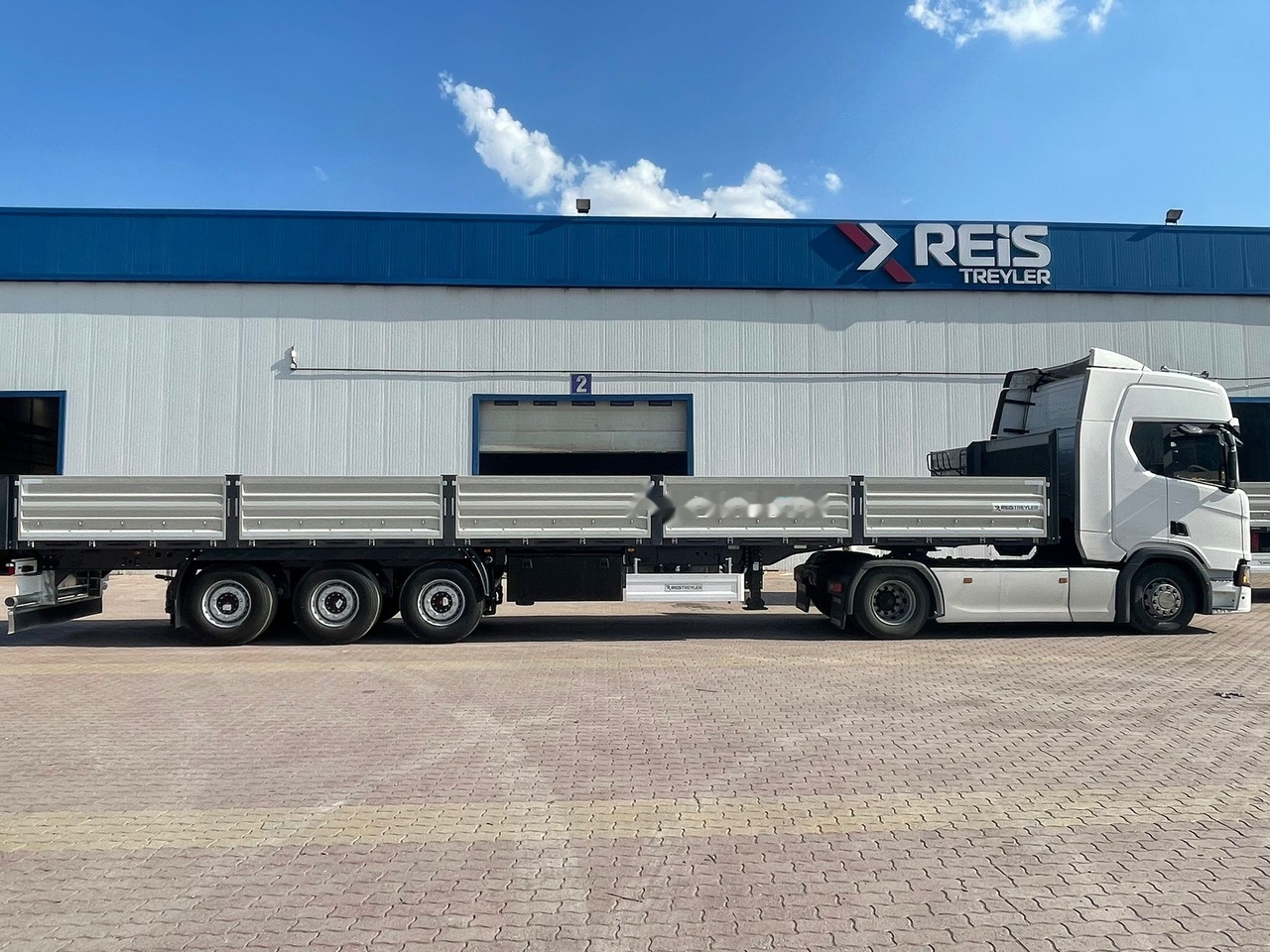Reis Treyler General Kargo - Semi-trailer flatbed: gambar 5 Reis Treyler General Kargo - Semi-trailer flatbed: gambar 5