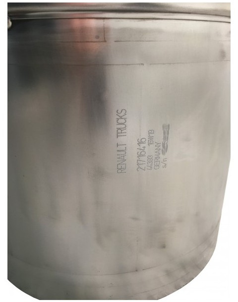 Rußpartikelfilter,Partikelfilter,DPF RENAULT Seria T, Gama T EURO 6 - 21716416 23135543 7421570847 - Sistem pembuangan untuk Truk: gambar 3 Rußpartikelfilter,Partikelfilter,DPF RENAULT Seria T, Gama T EURO 6 - 21716416 23135543 7421570847 - Sistem pembuangan untuk Truk: gambar 3