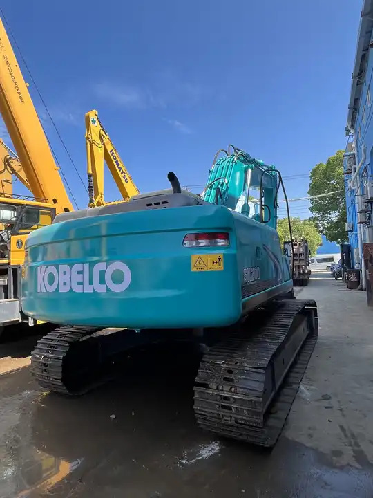 20t Used Kobelco Excavator Sk200-8 Sk200 210-8,Kobelco Sk140 Sk200 Sk210 Excavators In Shanghai - Ekskavator perayap: gambar 4 20t Used Kobelco Excavator Sk200-8 Sk200 210-8,Kobelco Sk140 Sk200 Sk210 Excavators In Shanghai - Ekskavator perayap: gambar 4