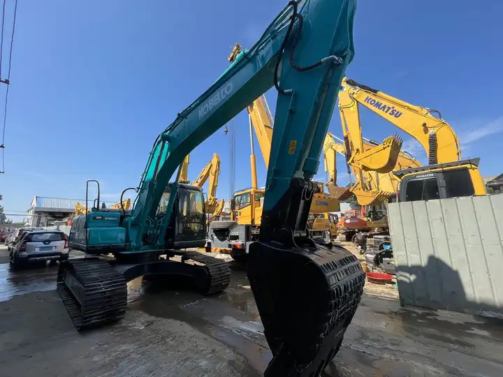 20t Used Kobelco Excavator Sk200-8 Sk200 210-8,Kobelco Sk140 Sk200 Sk210 Excavators In Shanghai - Ekskavator perayap: gambar 2 20t Used Kobelco Excavator Sk200-8 Sk200 210-8,Kobelco Sk140 Sk200 Sk210 Excavators In Shanghai - Ekskavator perayap: gambar 2