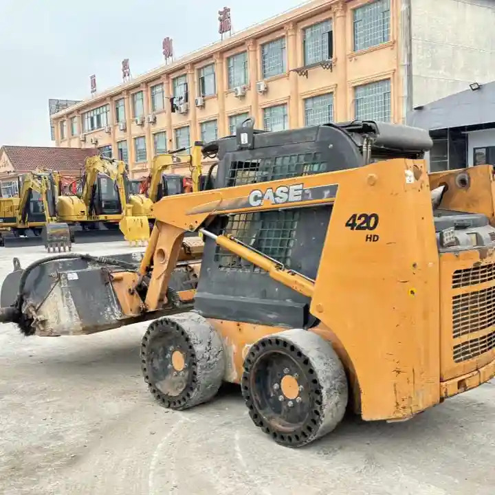 Construction Mini Equipment Case 420 Skid Steer Loader for Sale - Skid steer: gambar 2 Construction Mini Equipment Case 420 Skid Steer Loader for Sale - Skid steer: gambar 2