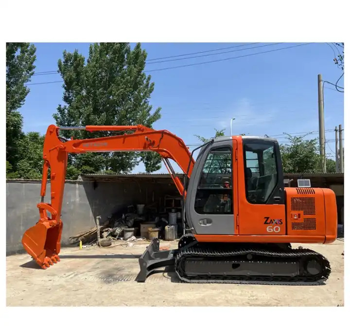 Original Small Size Second Hand Excavating Equipment Cheap Price Excellent Quality Used Hitachi Zx60 Excavator With Blade - Ekskavator perayap: gambar 2 Original Small Size Second Hand Excavating Equipment Cheap Price Excellent Quality Used Hitachi Zx60 Excavator With Blade - Ekskavator perayap: gambar 2