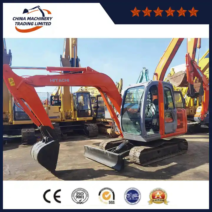 Original Small Size Second Hand Excavating Equipment Cheap Price Excellent Quality Used Hitachi Zx60 Excavator With Blade - Ekskavator perayap: gambar 3 Original Small Size Second Hand Excavating Equipment Cheap Price Excellent Quality Used Hitachi Zx60 Excavator With Blade - Ekskavator perayap: gambar 3